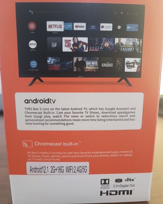 Android TV Stick 2/16 приставка
