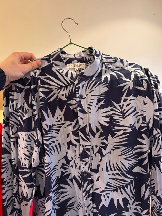 US POLO Association лятна риза - лен, размер М