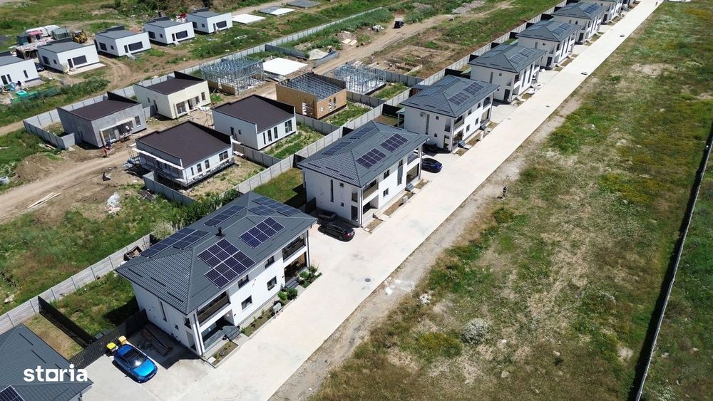 Casa smart - Clinceni, 5 camere, panouri fotovoltaice