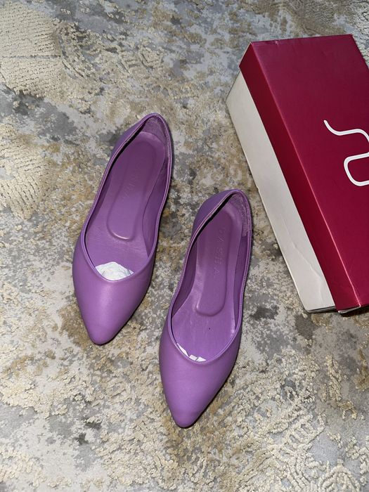 Balerini de piele naturala Dasha