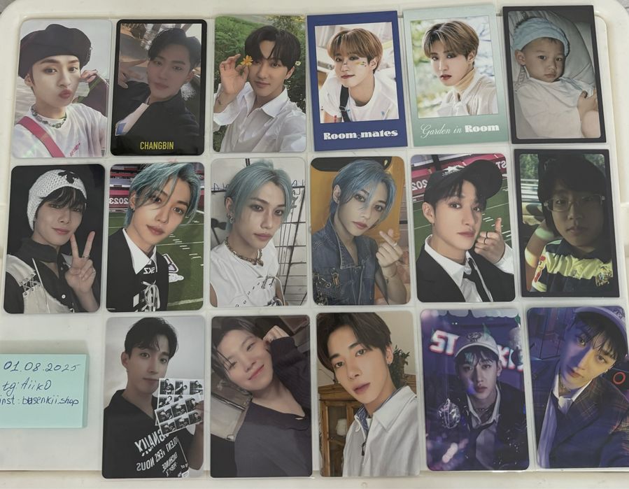 Офф К-поп карты stray kids/seventeen