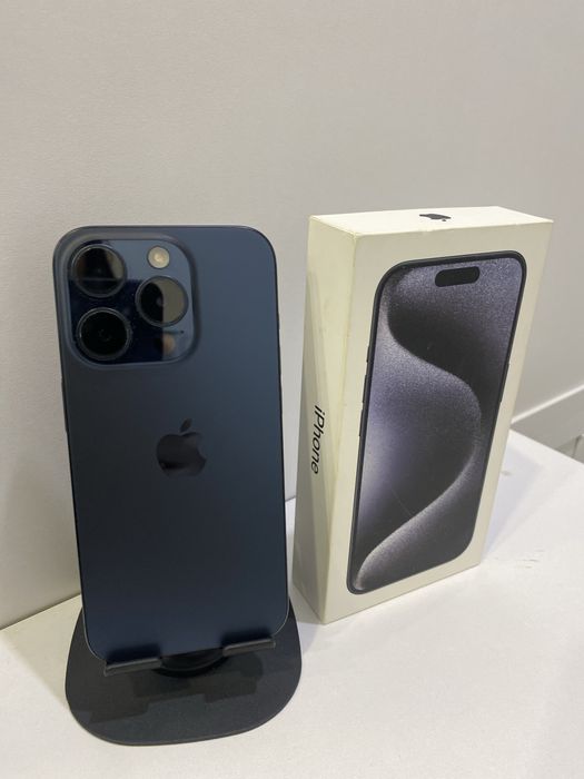 Iphone 15 pro, 128 гб, синий
