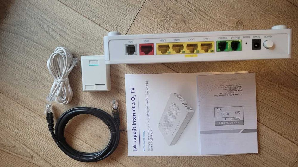 Modem VDSL ZyXEL O2 Gateway – VDSL/ADSL, Gigabit, Suport fibră