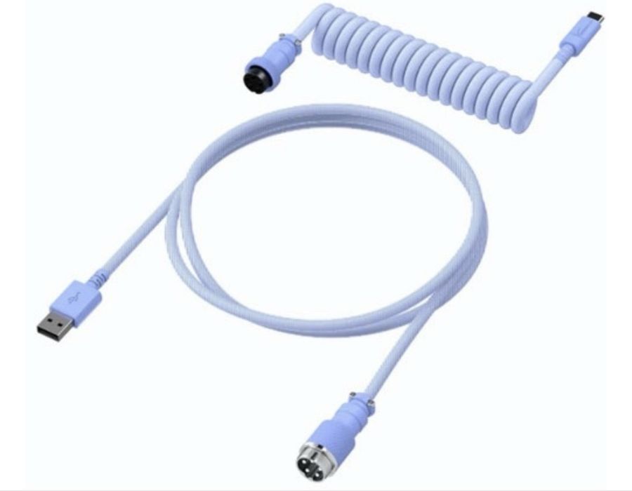 кабель HyperX USB-A → USB-C (витой, coiled)