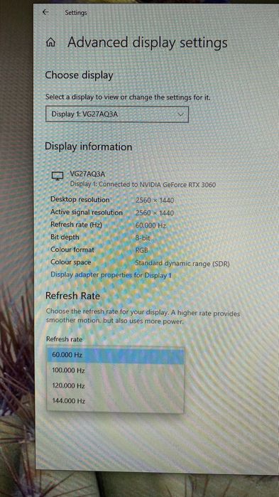 PC Gaming ASUS ROG + Monitor 27”-Ryzen 5 7600X/RTX 3060