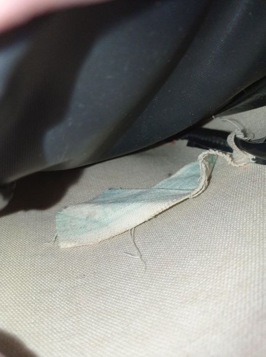 Барсетка черная кожа