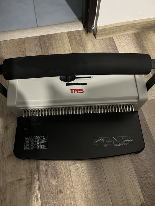 Aparat de indosariat cu spira metalica TPPS