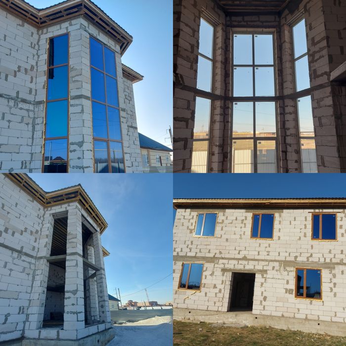 Пластиковые окна двери витражи,пластик есік,терезе,стеклопакеты