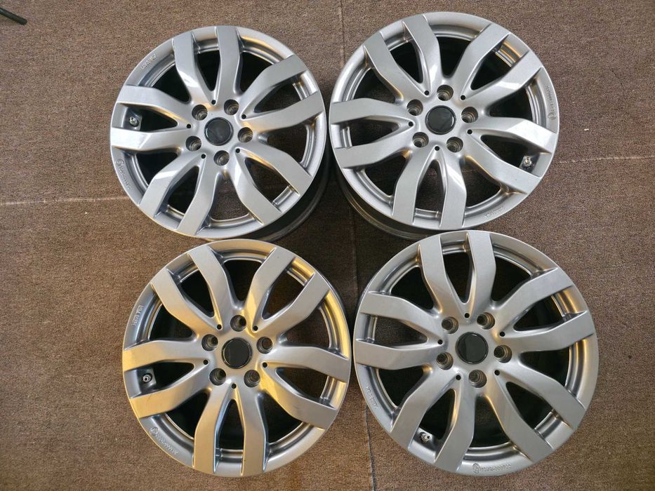 4 Jante Aliaj 5x112 16'' 7J ET 52 - VW Golf Passat Touran Sharan Caddy T-Roc Tiguan / Skoda Octavia Superb Karoq Yeti / Audi A3 Q3 / Seat Leon