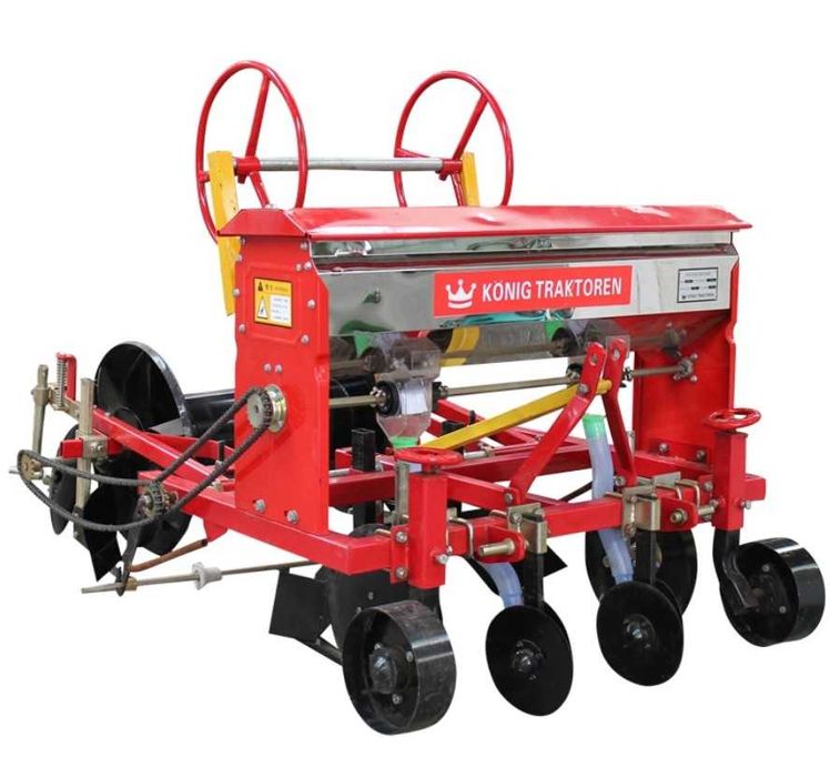 Masina de bilonat latime 1 m cu buncar de ingrasaminte Konig nou