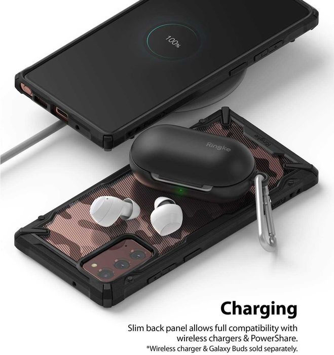 Гръб Ringke Fusion X за Galaxy A72, Note 20, Note 10