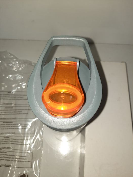 Нова бутилка за вода с инфузер XD Design, Тритан 800мл, Оранжев,