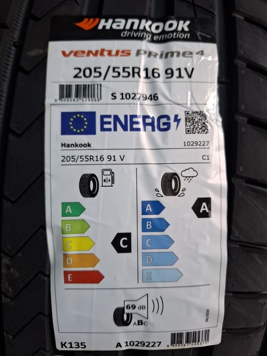 205 55 16 vand 4 anvelope vară Hankook Noi
