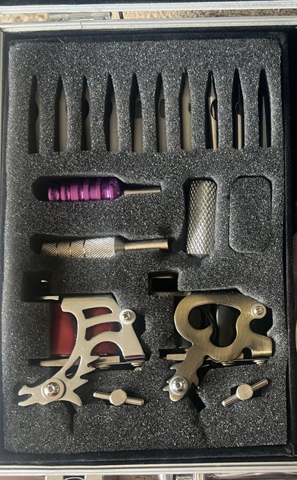 Машинка для татуажа и тату 2 в одном