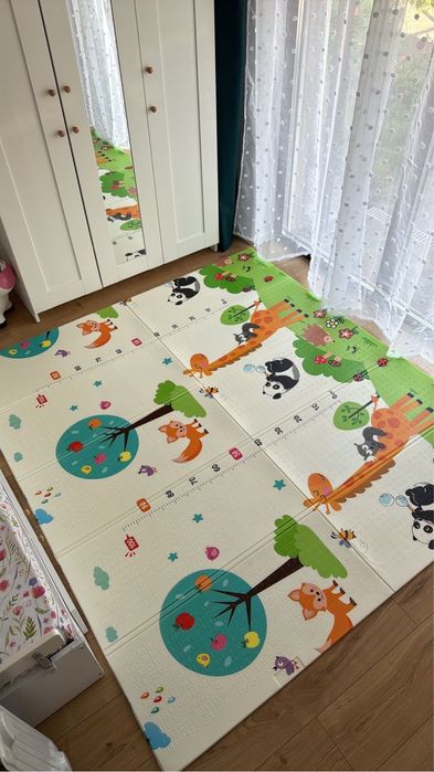 Covor de spuma cu 2 fetze 180x200