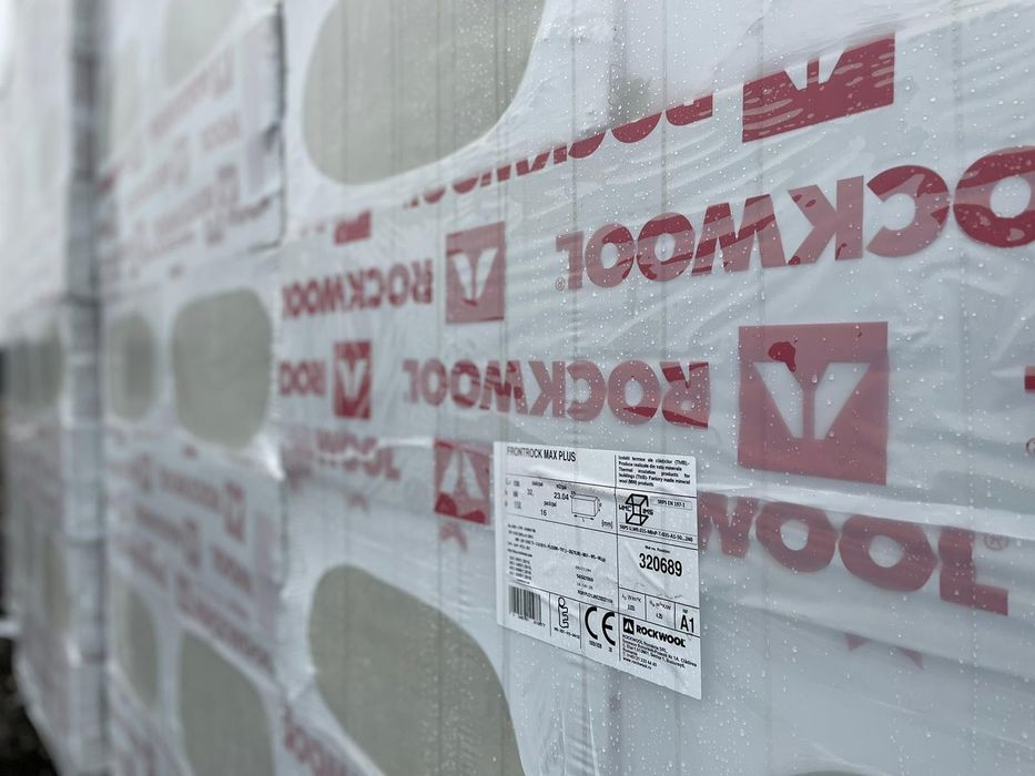 Vata bazaltica fatada Rockwool frontrock Max plus - Interior -