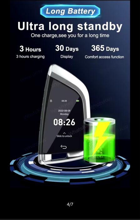 Универсален смарт ключ със комфортен достъп.