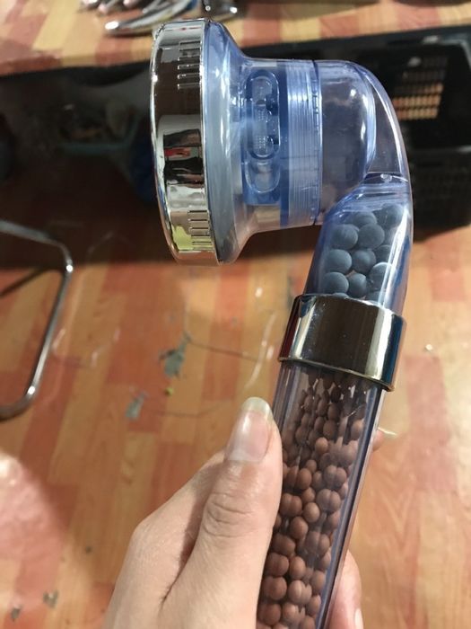 СПА душ слушалка с германиий и турмалин / Размерът и е универсален