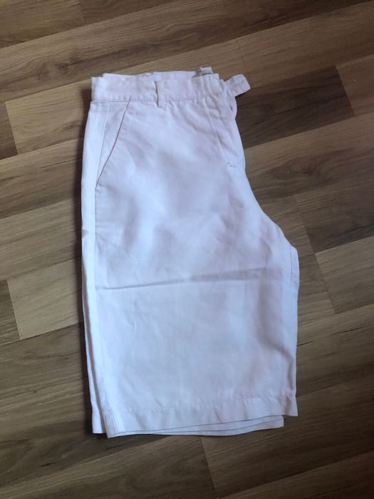 Къси ленени панталон размер L