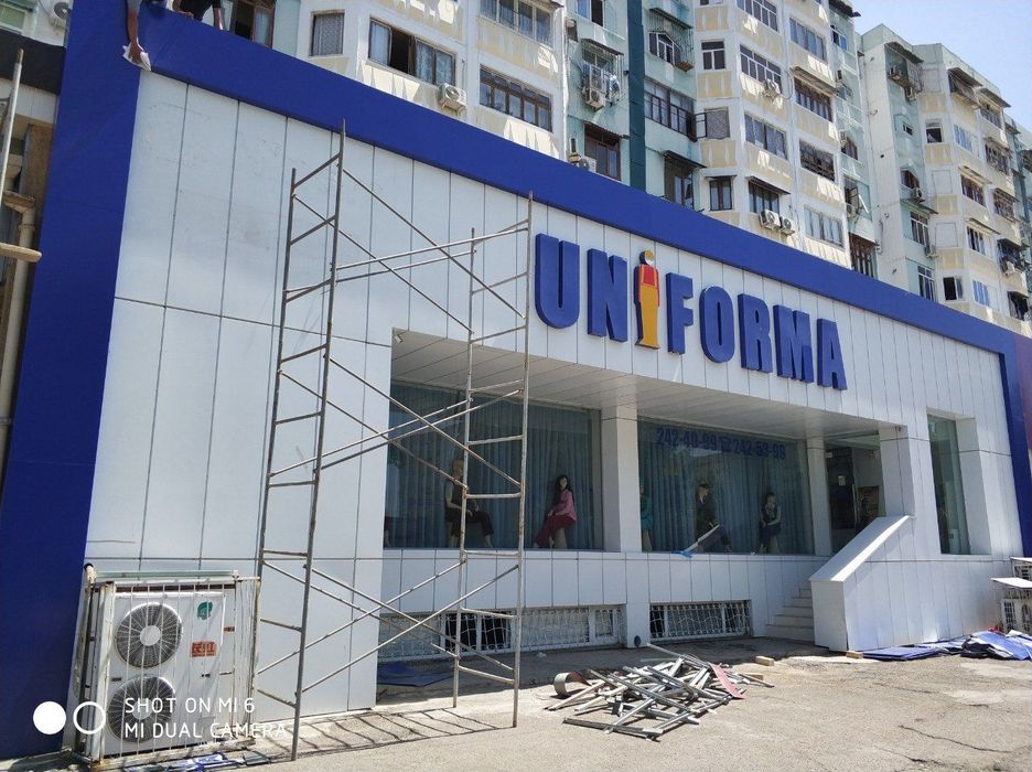 Алкафон мантаж alukafon  здания фасад дизайн alkabon alkafon svarka