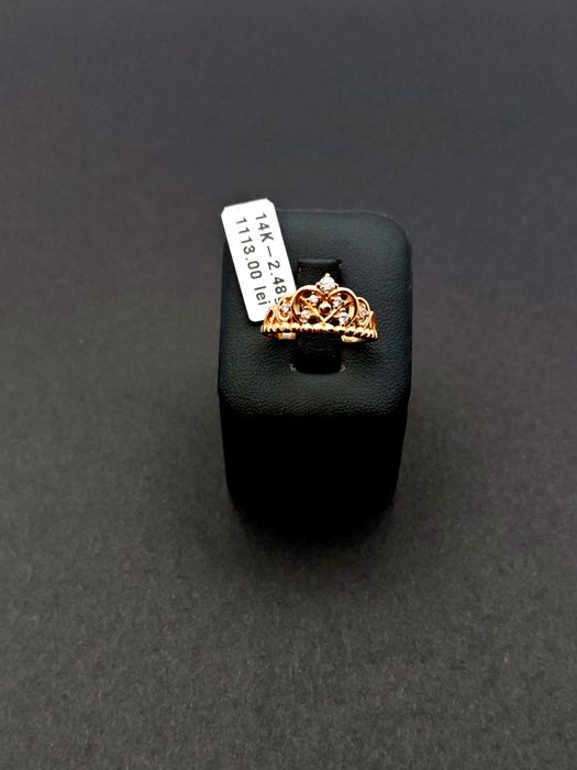 Bijuteria Royal inel din aur 14k 2.48 gr