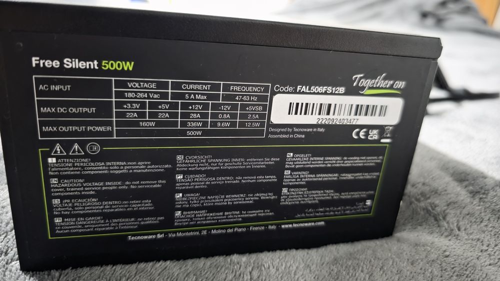 Sursa calculator 500 de watti noua