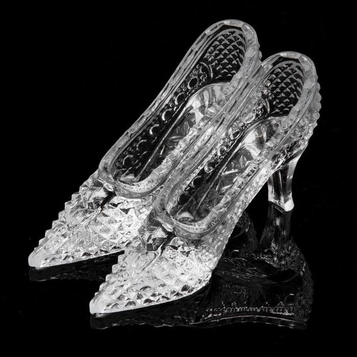 Туфельки для Золушки Статуэтки декоративные Хрустальный 5 пара