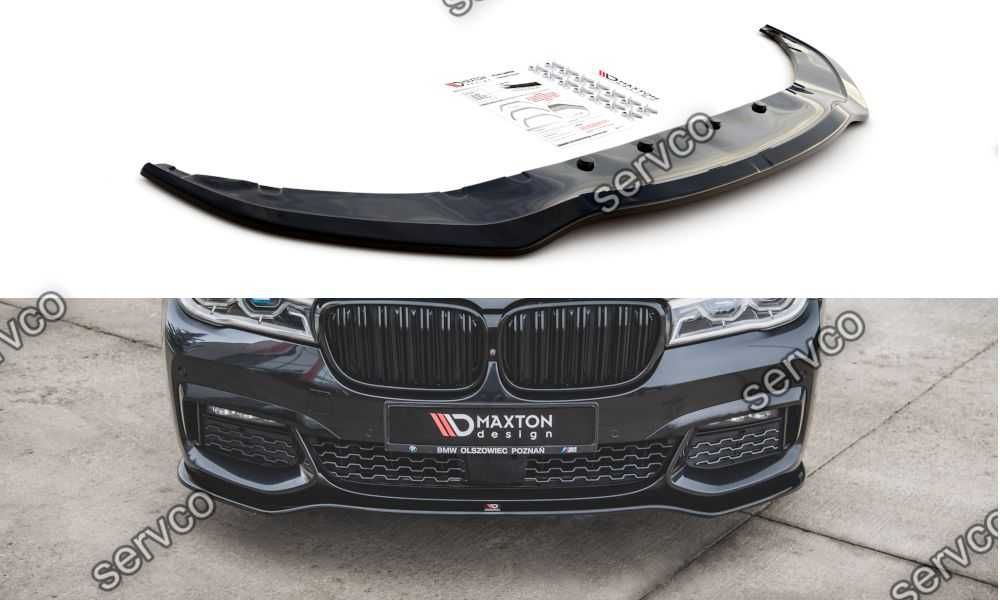 Prelungire bara fata Bmw Seria 7 G11 G12 M-Pack 2015-2018 v1 Maxton Design
