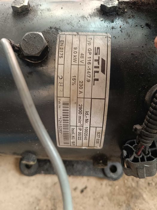 Моторна помпа GP 116-14/7.9 с хидравлична помпа Still-Linde