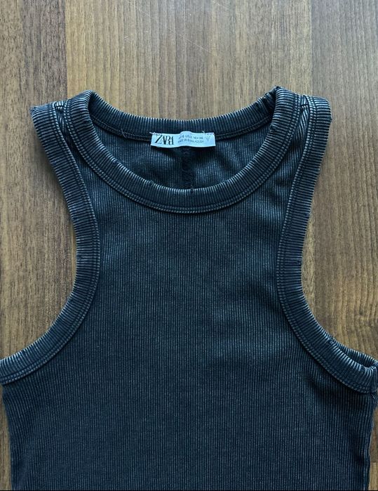 ZARA тъмносив топ