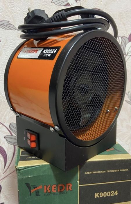 Тепло-вентилятор, пушка