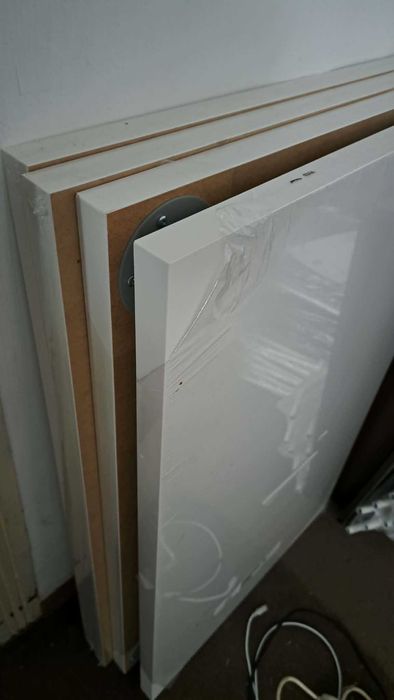 masa bucatarie ikea  alb negru