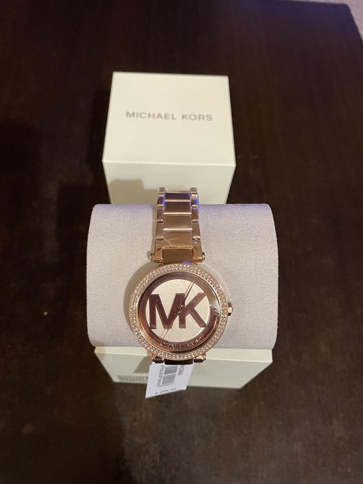 Michael Kors Parker дамски  часовник, розово злато, оригинален