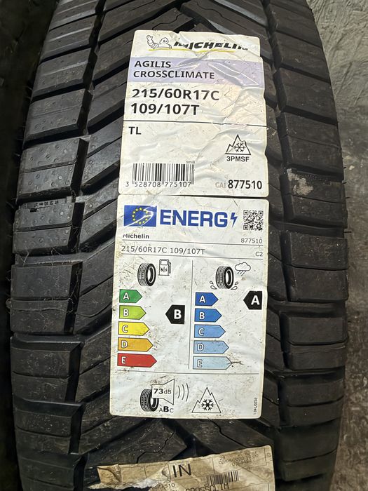 215/60/17 всесезонни гуми Michelin Agilis CrossClimate 4броя (DOT22)