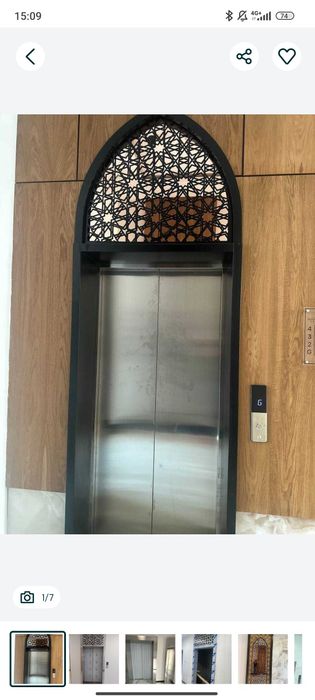 ОБРАМЛЕНИЕ лифтовых порталов нержавейкой и черной стали с порошковой