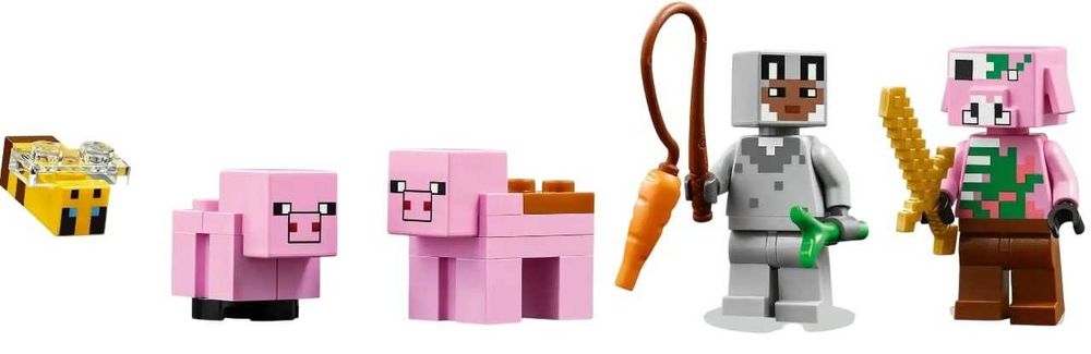 НОВО LEGO Minecraft 21268 - Къщата на прасенцето