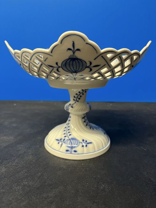 Колекционерска,порцеланова фруктиера на Meissen,Germany