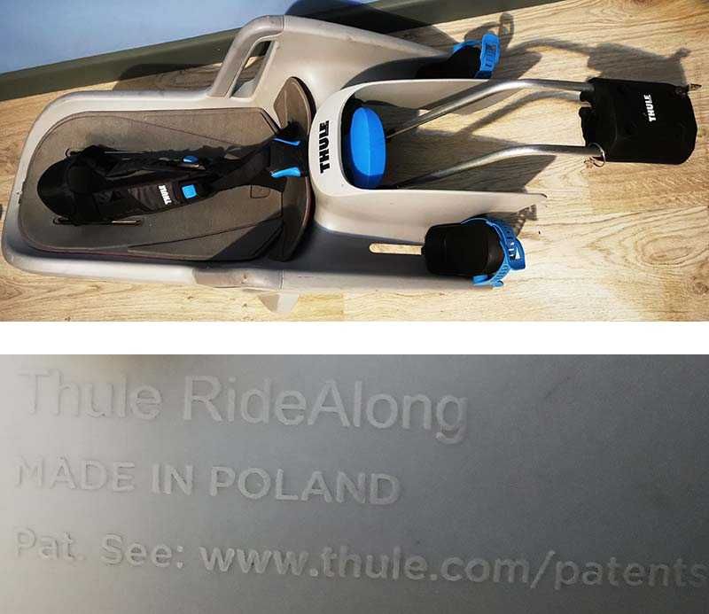 Детска седалка за велосипед THULE RideAlong столче