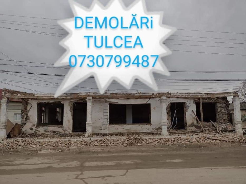 Demolări  - Săpături  - Prestări servicii utilaje