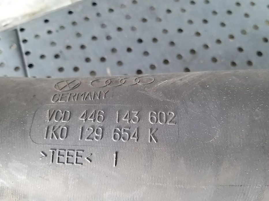 Tubulatura intercooler 2.0 tdi vw golf 5 1k 1k0129654k