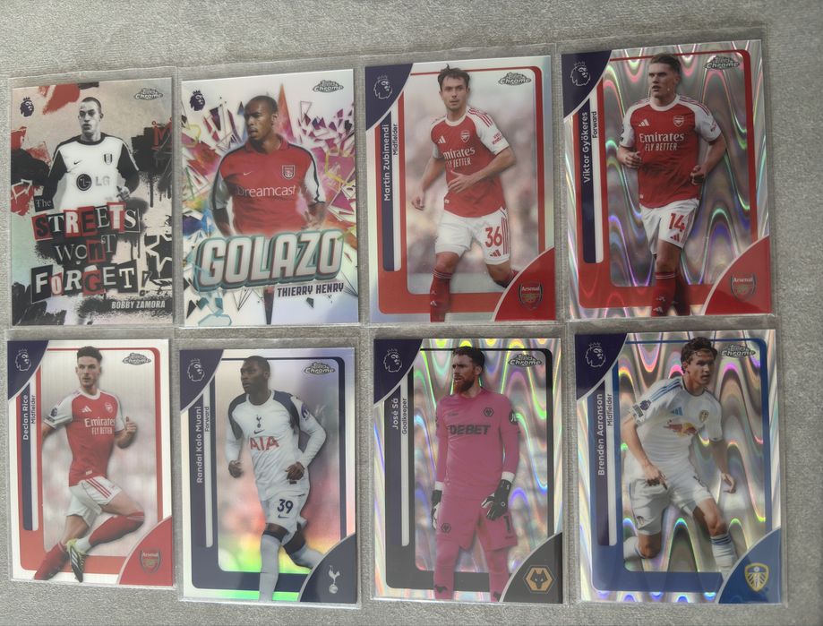 ПРОМО!Колекционерски Футболни карти Topps Chrome Premier League 25/26