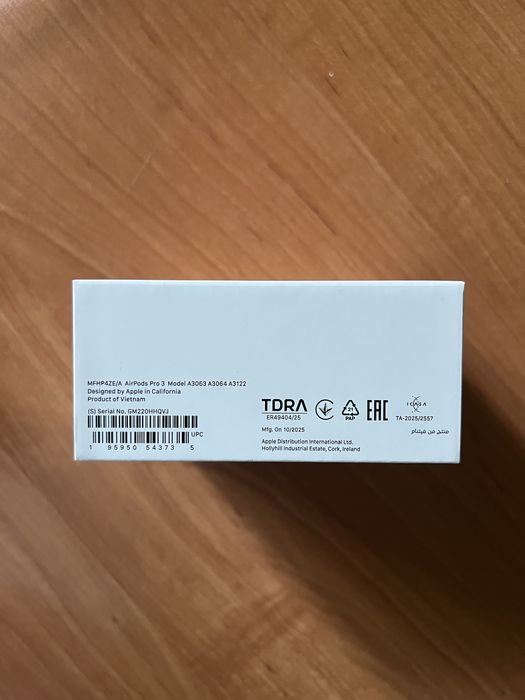 Airpords pro 3 покаление