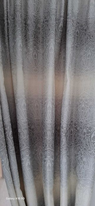 Плътни завеси 8бр. + 8бр. колани за стена