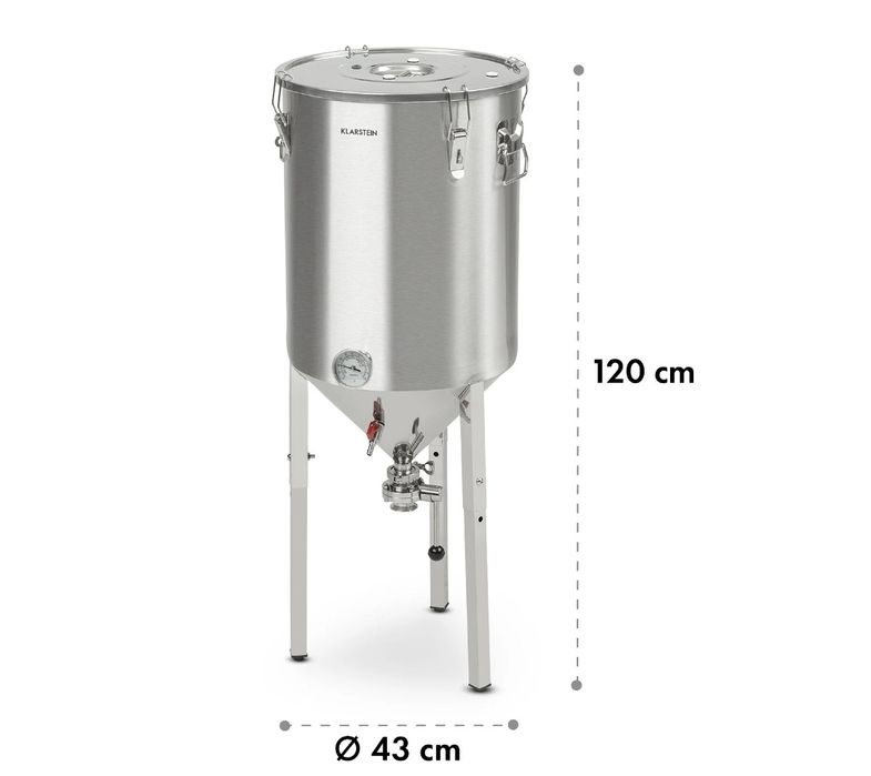 Fermentator conic inox 60L