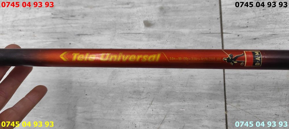 lanseta telescopica DAM tele universal 3m