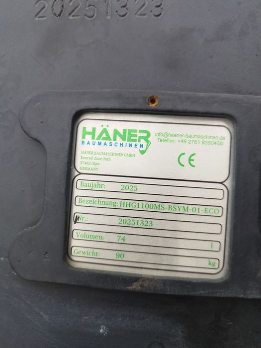 Cupa inclinabila miniexcavator