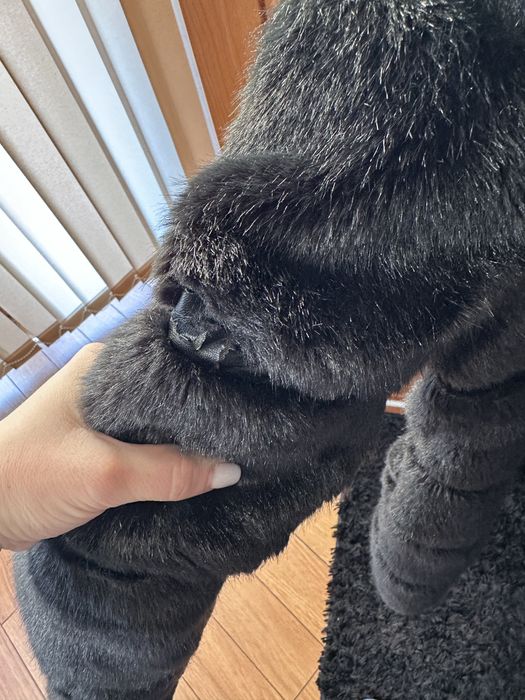 Черно палто S размер