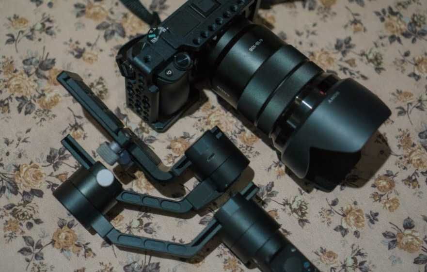 Sony a 6500, zhiyun crane 2, GoPro 7