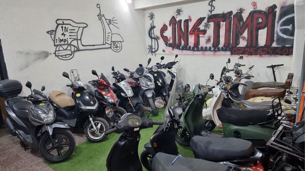 Scuter in 4 timpi fara permis