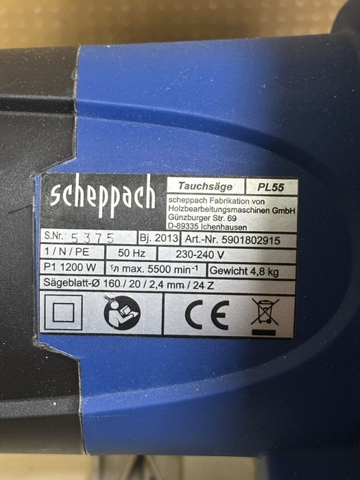 MDM vinde: Fierastrau circular Scheppach PL55.